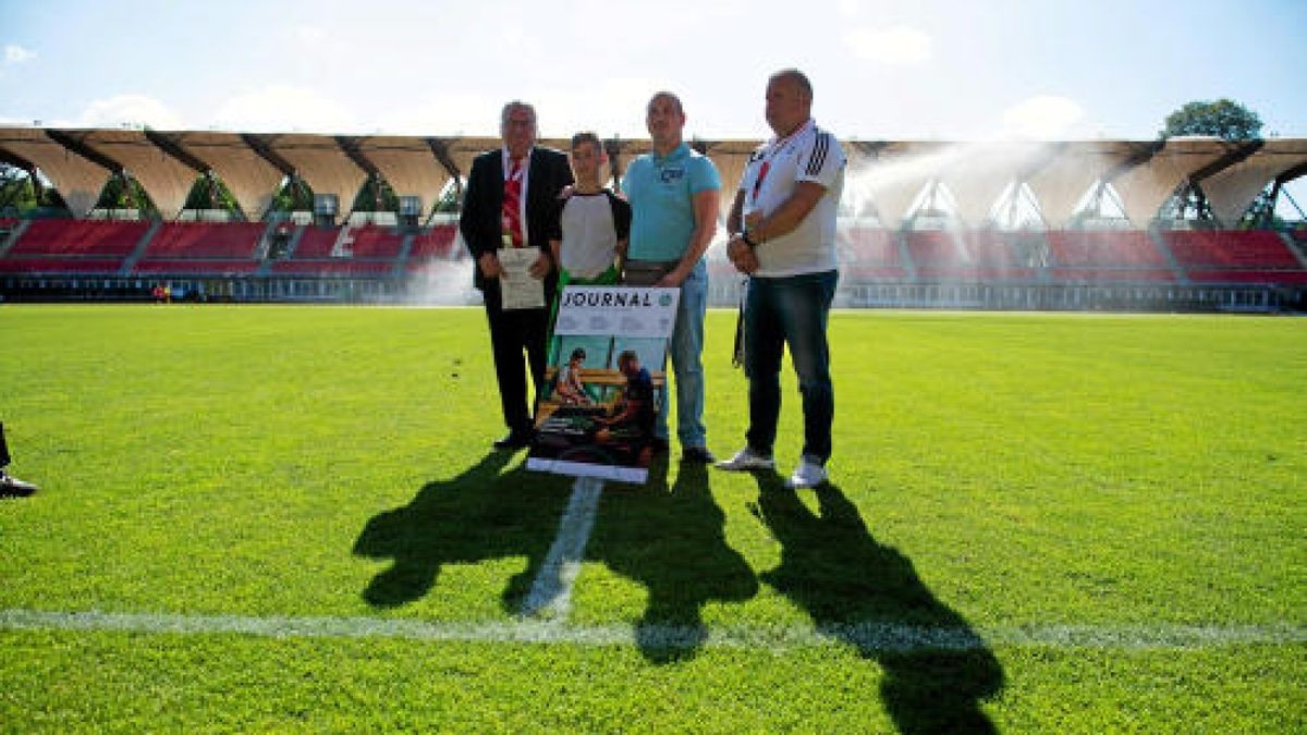 Thüringenpokal-Finale: Wacker Nordhausen gegen Preußen Bad Langensalza.