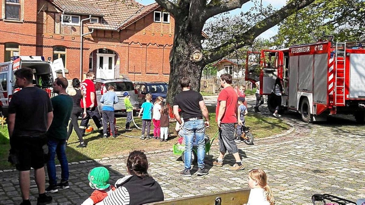 Der „Mitmach-Tag“ der Elxlebener und Alkerslebener Feuerwehr soll vor allem Kinder animieren, sich in der Jugendfeuerwehr zu engagieren.