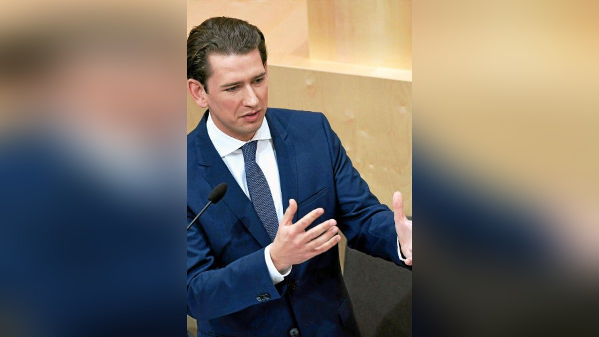 27.05.2019, Österreich, Wien: Sebastian Kurz (ÖVP), Bundeskanzler von Österreich, spricht bei der Sondersitzung des Nationalrates im Parlamentsausweichquartier in der Wiener Hofburg. Der Nationalrat versammelt sich am Montag (27.05.2019) zum Thema «Ibiza-Video» mit dringlicher Anfrage an Bundeskanzler Kurz und Misstrauensantrag gegen Kurz. Foto: Roland Schlager/APA/dpa +++ dpa-Bildfunk +++Foto: Roland Schlager