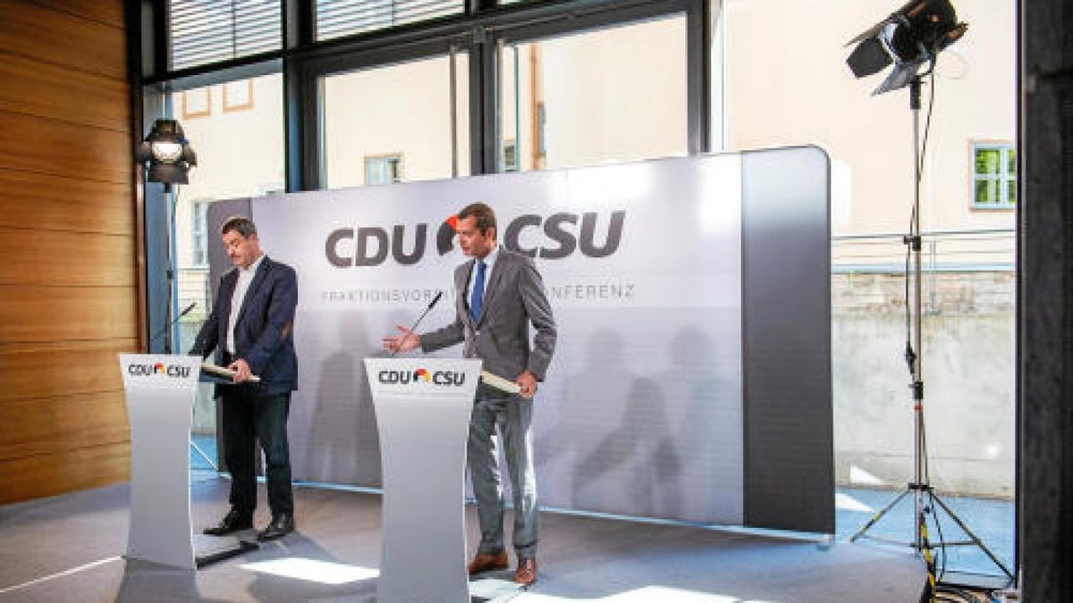 Impressionen von der Konferenz der CDU-Fraktionsvorsitzenden von Bund und Ländern in Weimar.