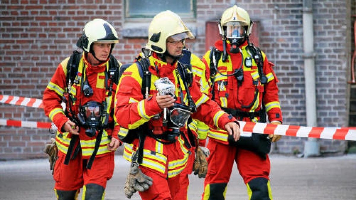 Gefahrguteinsatz in Erfurt Ammoniakaustritt aus Silo