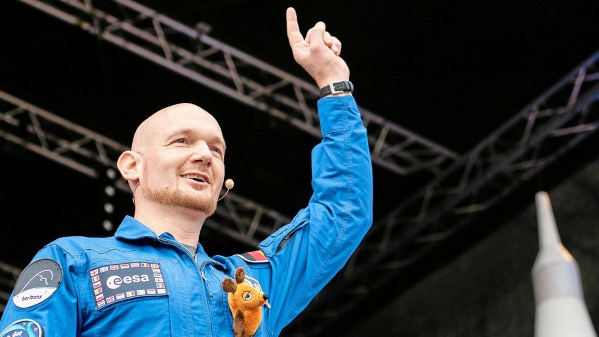 Viele kamen seinetwegen: Astronaut Alexander Gerst wird von seinen Fans Astro-Alex genannt.