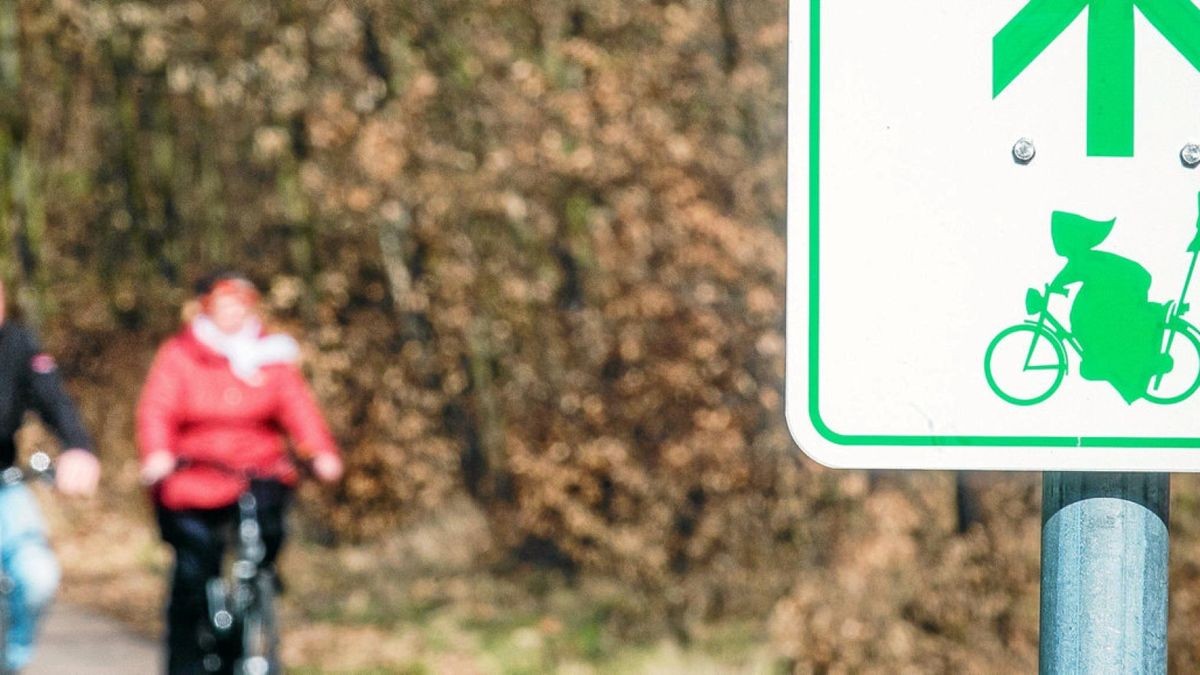 Der neue Harzradrundweg, hier bei Werna, ist gut für Radfahrer und Touristen. Die Kommunen bleiben aber auf den Kosten für den Unterhalt sitzen.