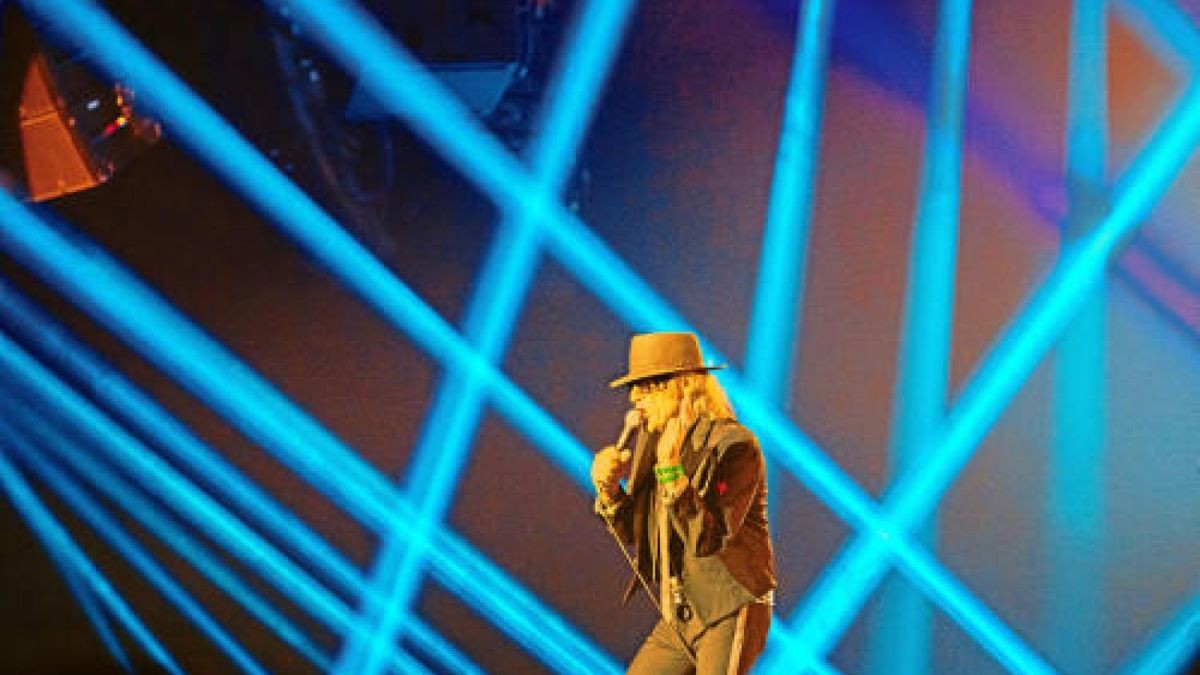 Rocklegende Udo Lindenberg begeisterte am Freitagabend etwa 10.000 Fans in der Messehalle Erfurt. Am Samstag folgt ein weiteres Konzert. Foto: Sascha Fromm