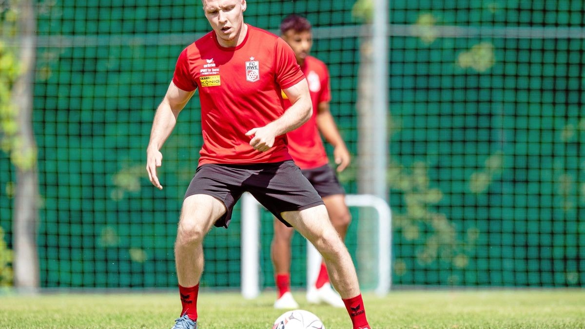 Am Mittwoch fand für Rot-Weiß Erfurt das erste Training nach der Sommerpause statt.