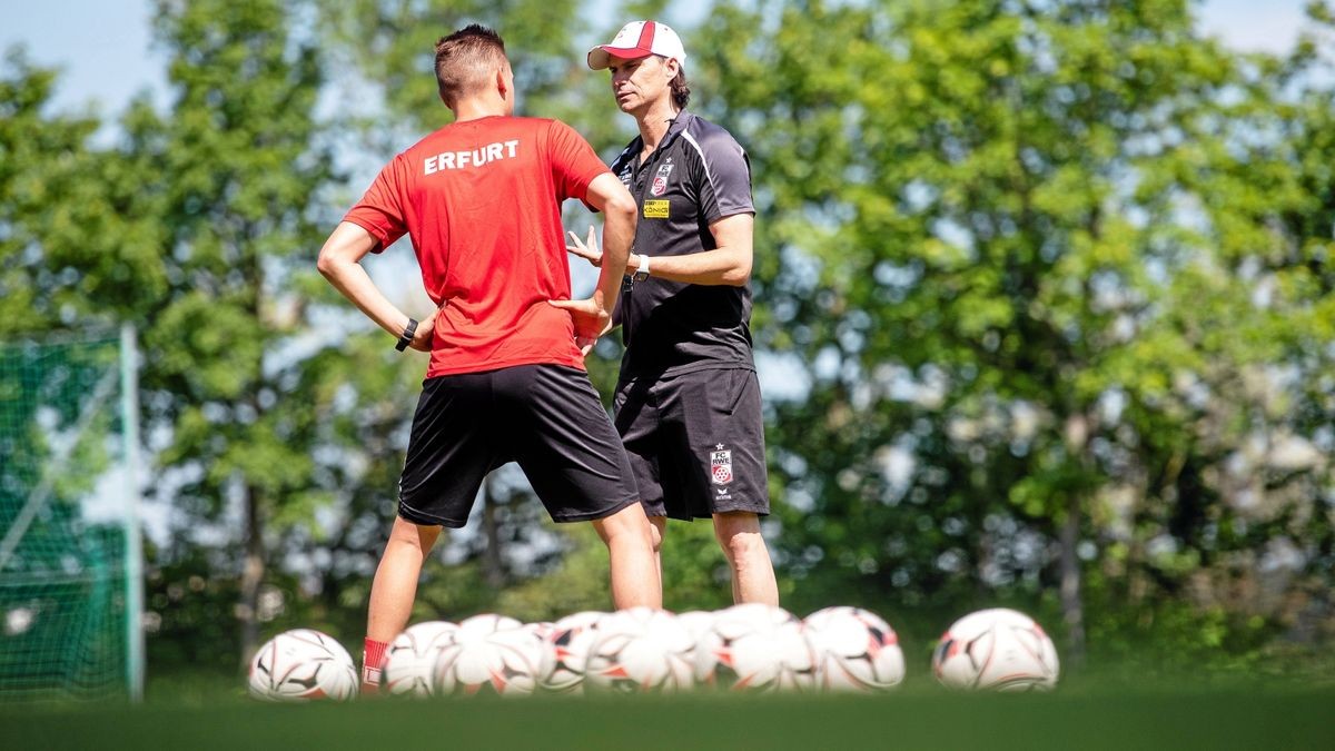 Am Mittwoch fand für Rot-Weiß Erfurt das erste Training nach der Sommerpause statt.