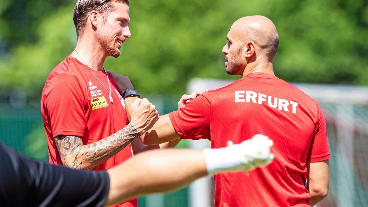 Am Mittwoch fand für Rot-Weiß Erfurt das erste Training nach der Sommerpause statt.