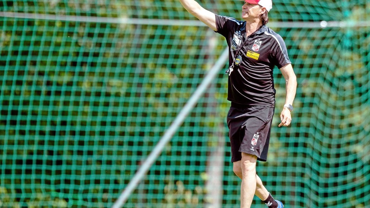 Am Mittwoch fand für Rot-Weiß Erfurt das erste Training nach der Sommerpause statt.