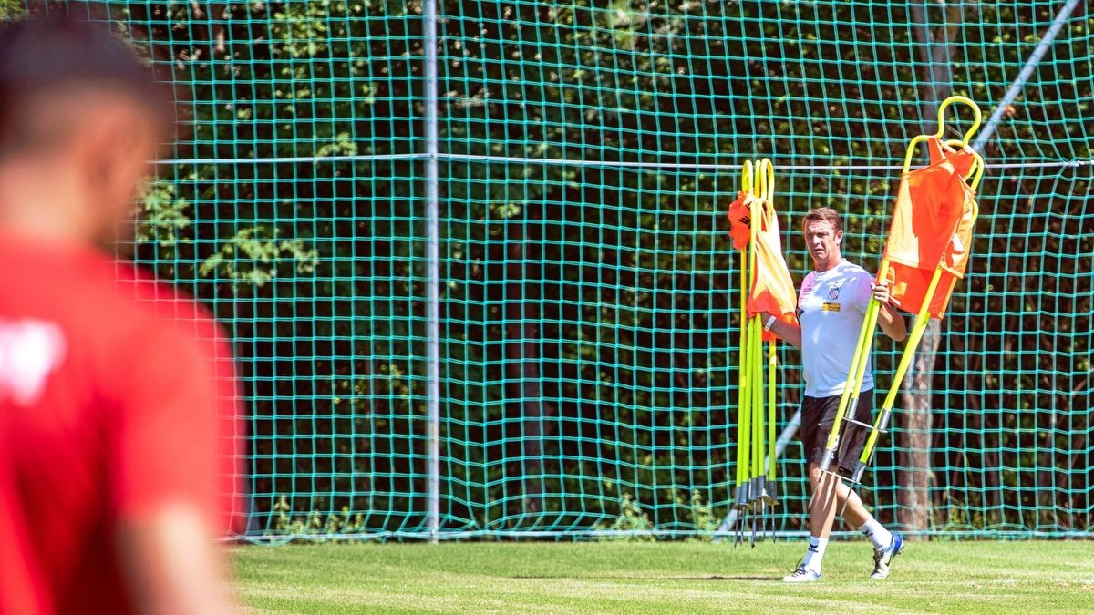 Am Mittwoch fand für Rot-Weiß Erfurt das erste Training nach der Sommerpause statt.