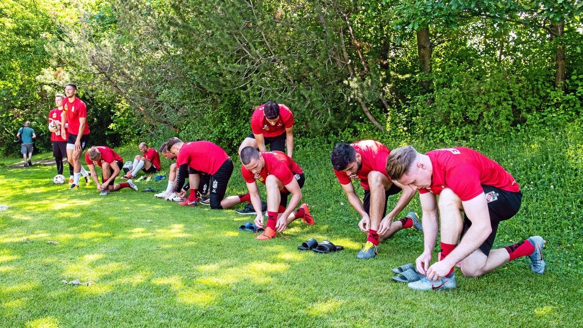 Am Mittwoch fand für Rot-Weiß Erfurt das erste Training nach der Sommerpause statt.