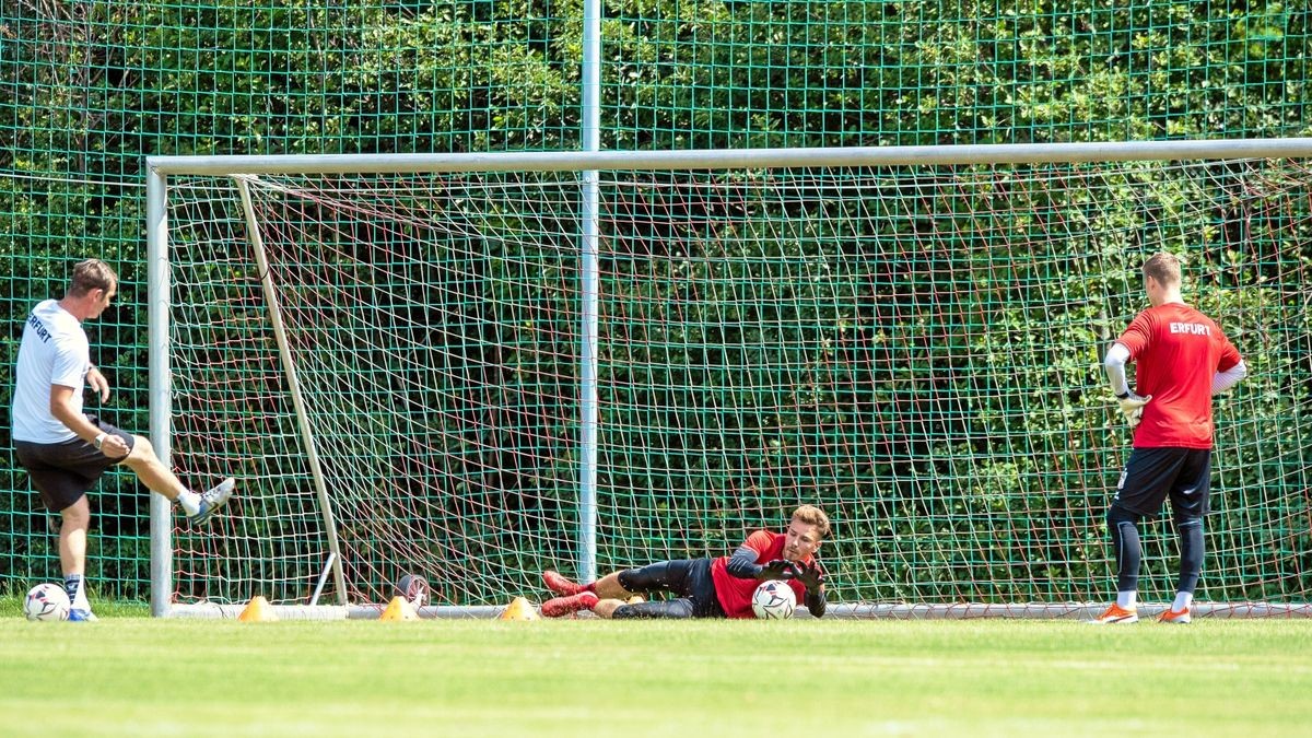 Am Mittwoch fand für Rot-Weiß Erfurt das erste Training nach der Sommerpause statt.