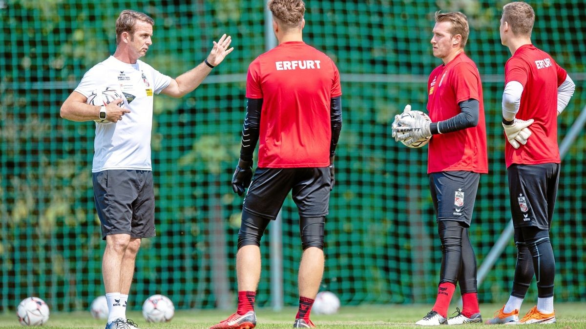 Am Mittwoch fand für Rot-Weiß Erfurt das erste Training nach der Sommerpause statt.