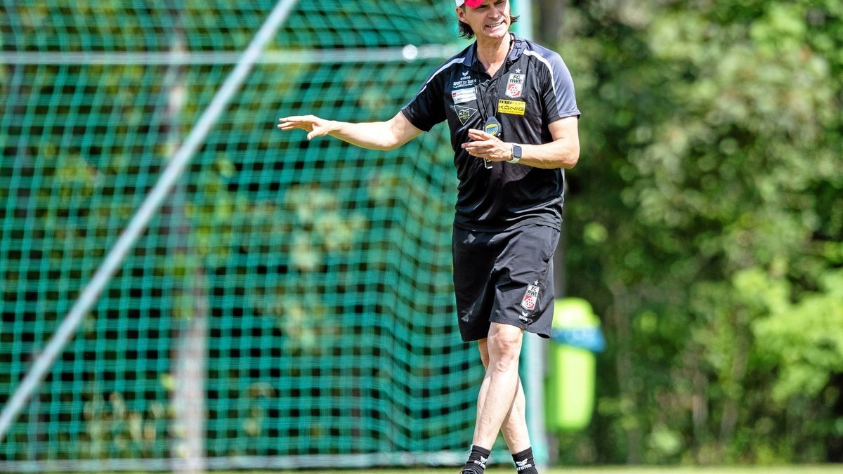 Am Mittwoch fand für Rot-Weiß Erfurt das erste Training nach der Sommerpause statt.