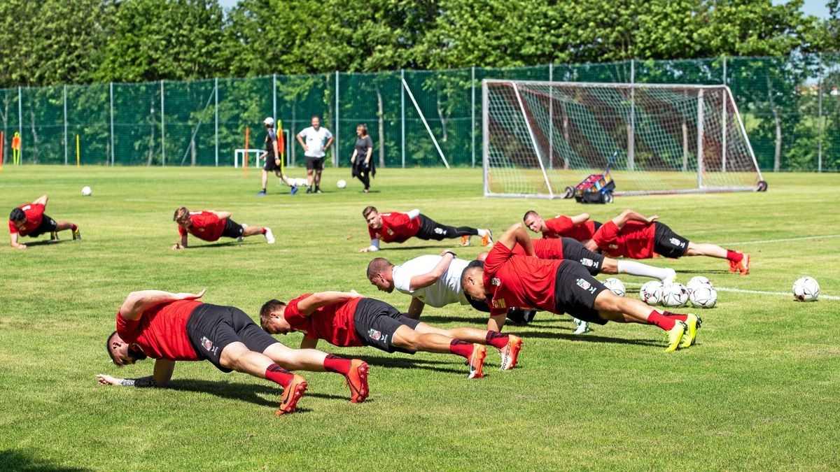 Am Mittwoch fand für Rot-Weiß Erfurt das erste Training nach der Sommerpause statt.