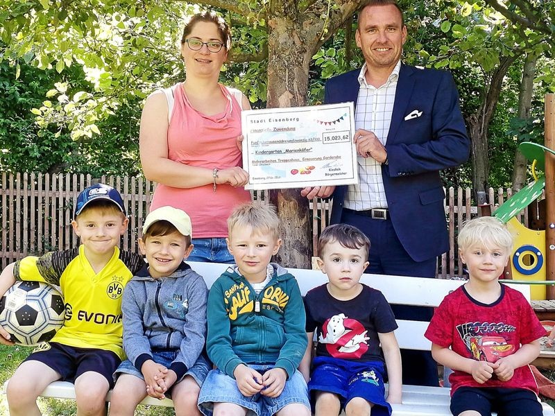 60. Jahre Kindergarten in Eisenberg – 15.000 Euro Förderung