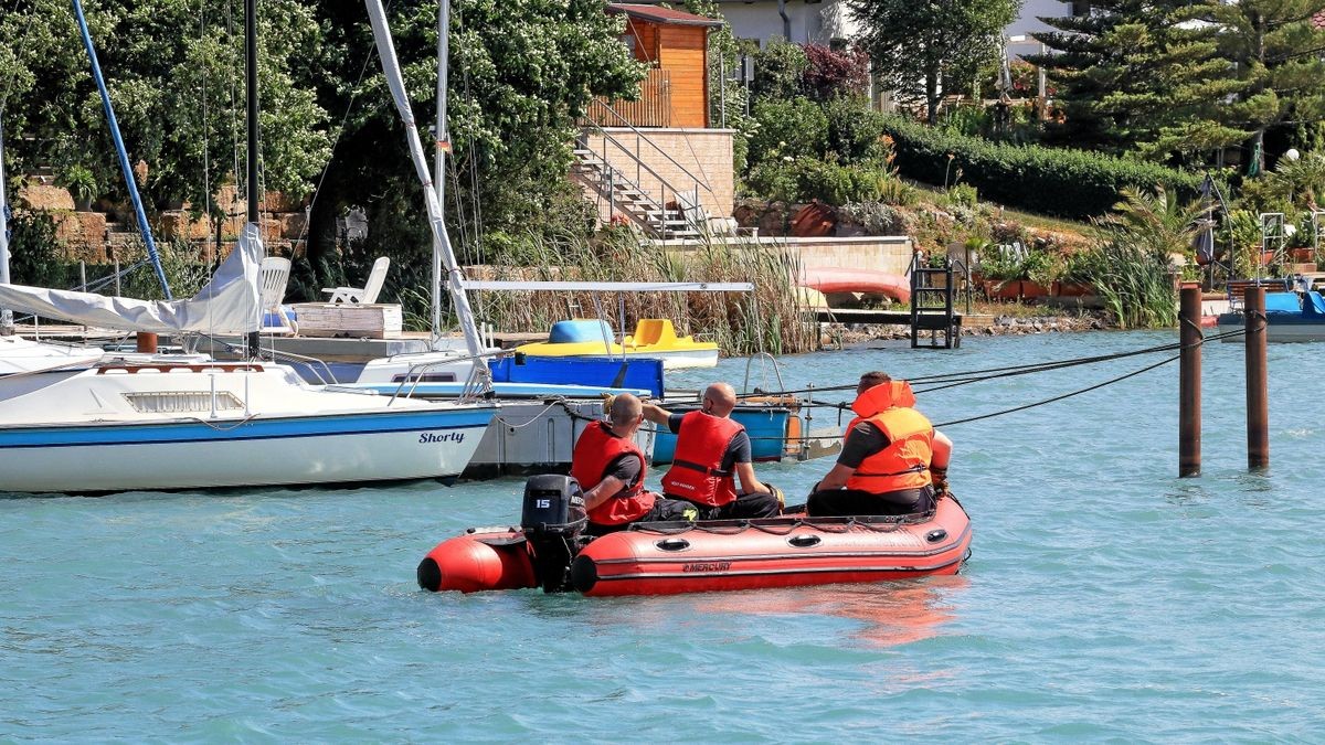 Die Feuerwehren aus Stotternheim, Nöda und Großrudestedt mussten am Montag zum Alperstedter See ausrücken. Ein Schwan war in Not geraten, am Hals war er mit einem Anglerhaken verletzt worden.