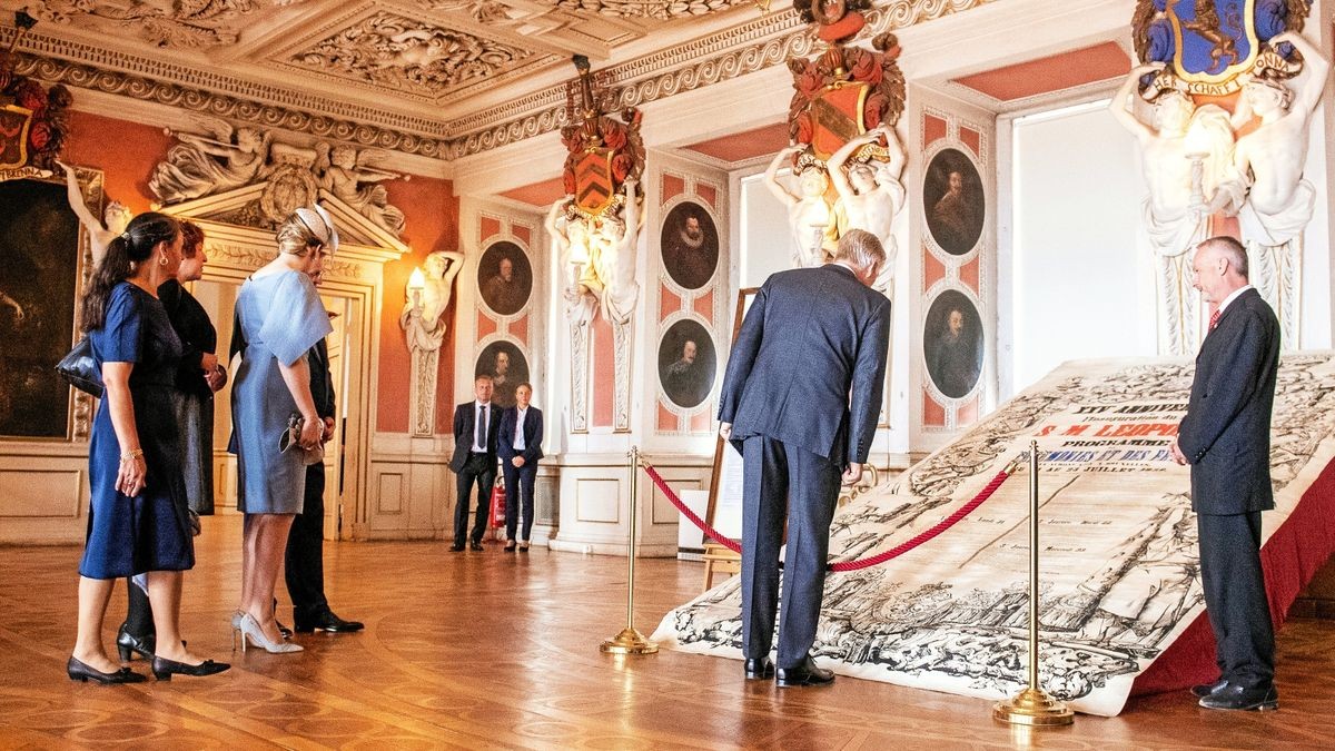 Besuch im Schloss Friedenstein in Gotha.