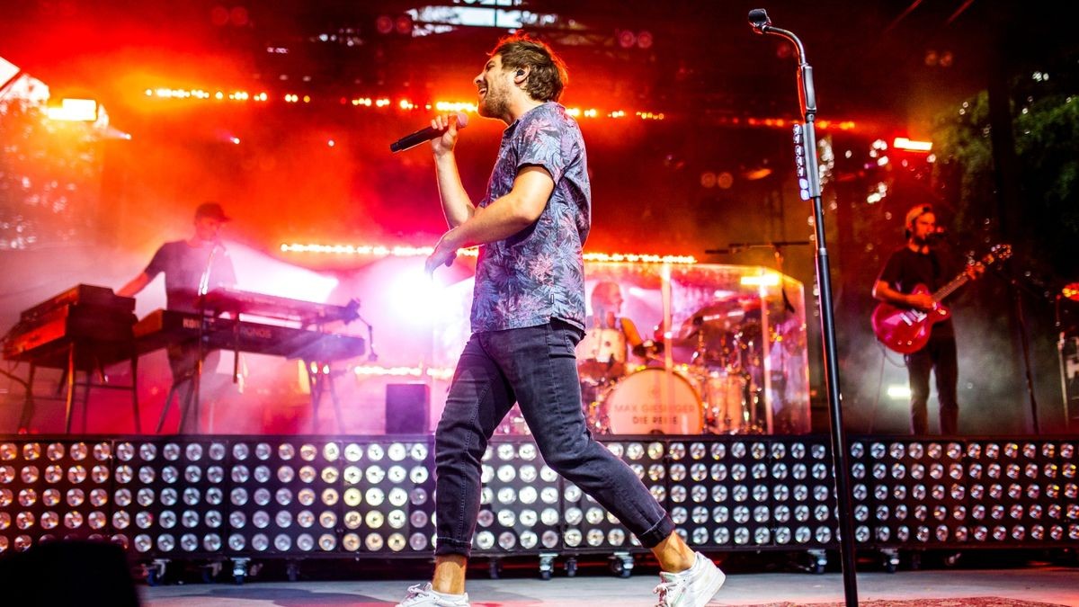 Max Giesinger verzauberte die Besucher im Nordhäuser Gehege und sorgte für ein unvergessliches Konzert. Foto: Christoph Keil