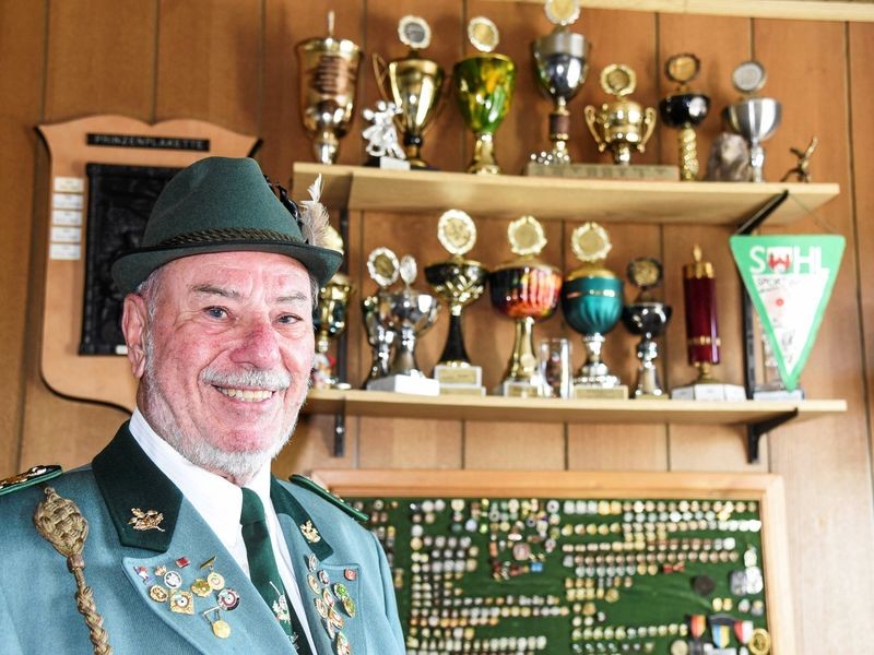 Lothar Jäger ist seit 65 Jahren Schütze in Tönisheide