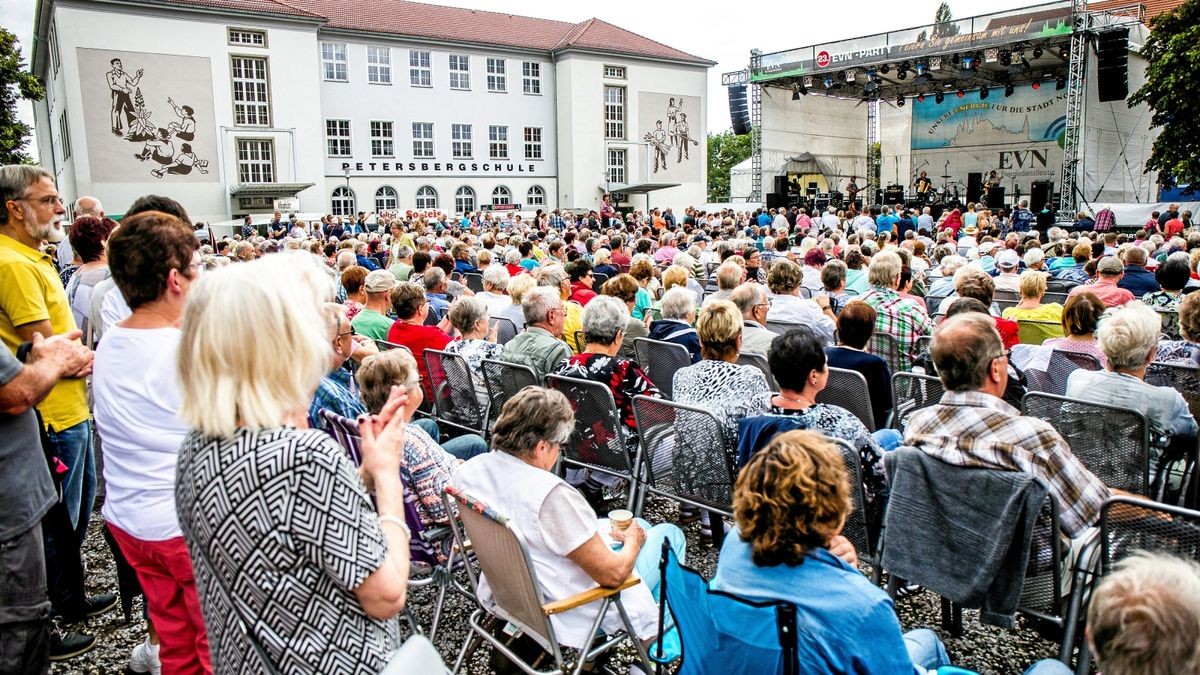 23. EVN Fest auf dem Nordhäuser Petersberg: Tausende Gäste besuchten am Sonntagnachmittag und -abend die Veranstaltung.