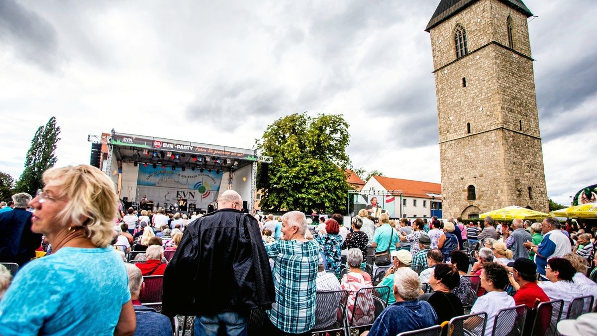 23. EVN Fest auf dem Nordhäuser Petersberg: Tausende Gäste besuchten am Sonntagnachmittag und -abend die Veranstaltung.