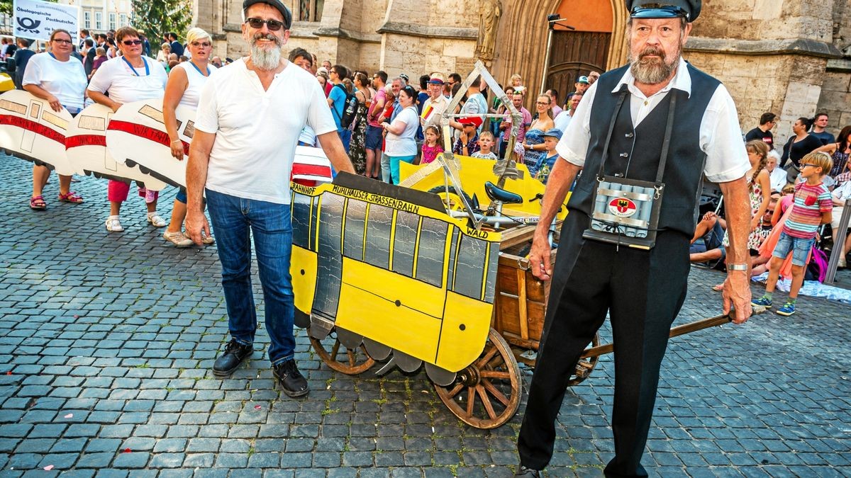 25/08/2019 - Mühlhausen: Umzug zur 142. Mühlhäuser Stadtkirmes / Zinkengasse (