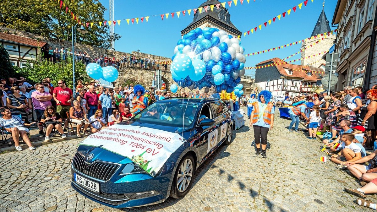 25/08/2019 - Mühlhausen: Umzug zur 142. Mühlhäuser Stadtkirmes / Mügrümü (Münster) (