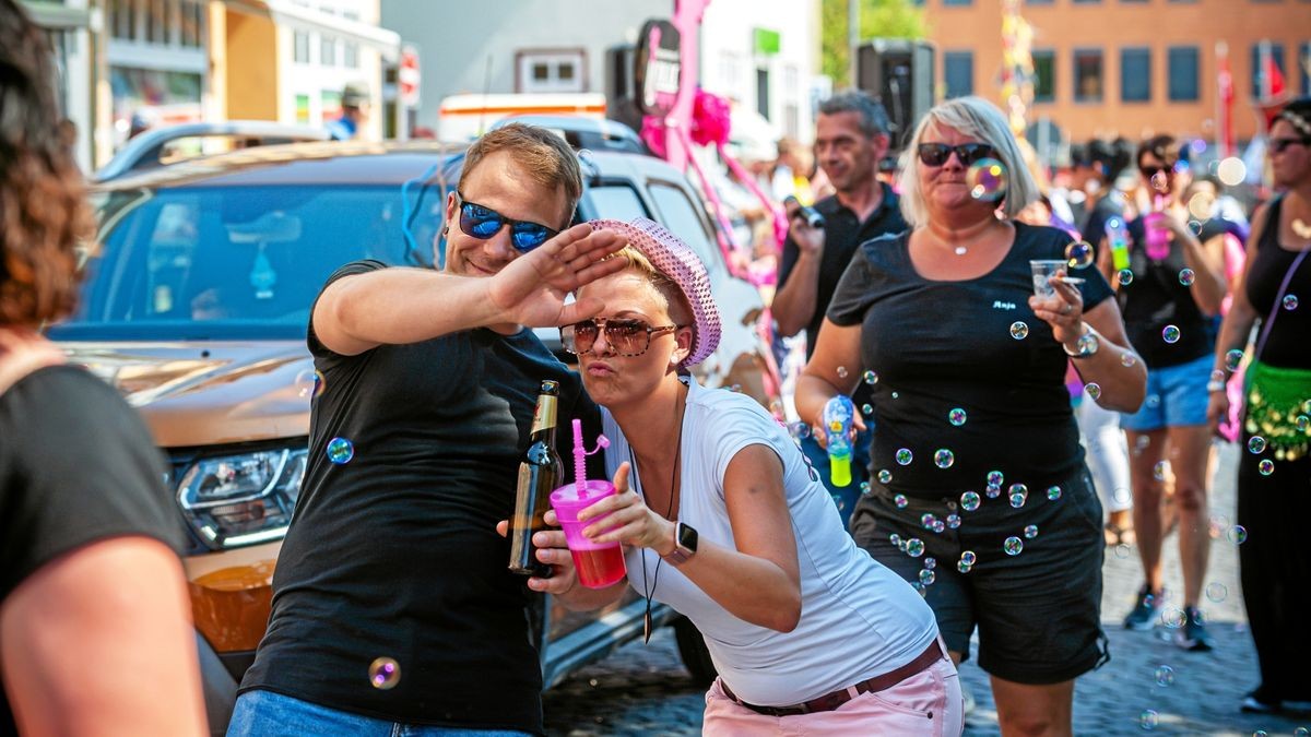 25/08/2019 - Mühlhausen: Umzug zur 142. Mühlhäuser Stadtkirmes / Untere Rosenstraße (