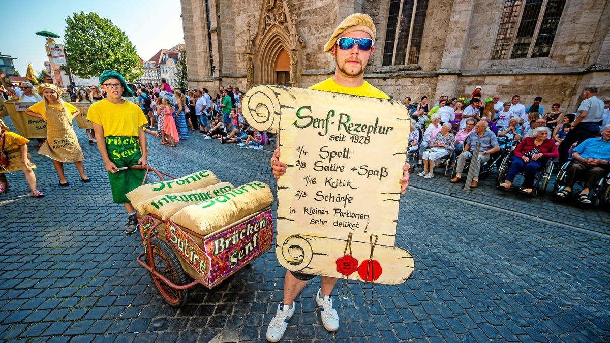 25/08/2019 - Mühlhausen: Umzug zur 142. Mühlhäuser Stadtkirmes / Ammerbrücke (