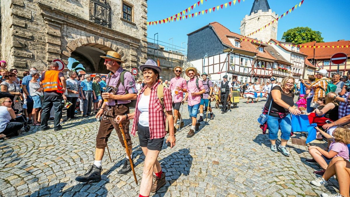 25/08/2019 - Mühlhausen: Umzug zur 142. Mühlhäuser Stadtkirmes / Zinkengasse (