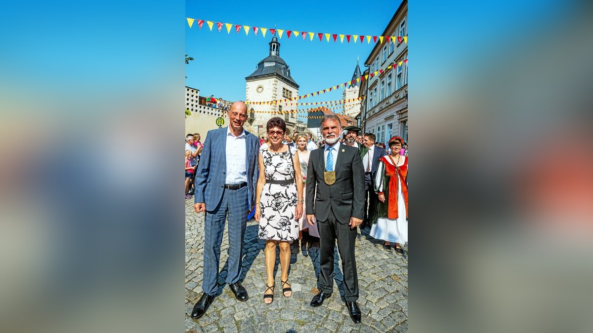 25/08/2019 - Mühlhausen: Umzug zur 142. Mühlhäuser Stadtkirmes / Tiefensee, Sill, Zanker (