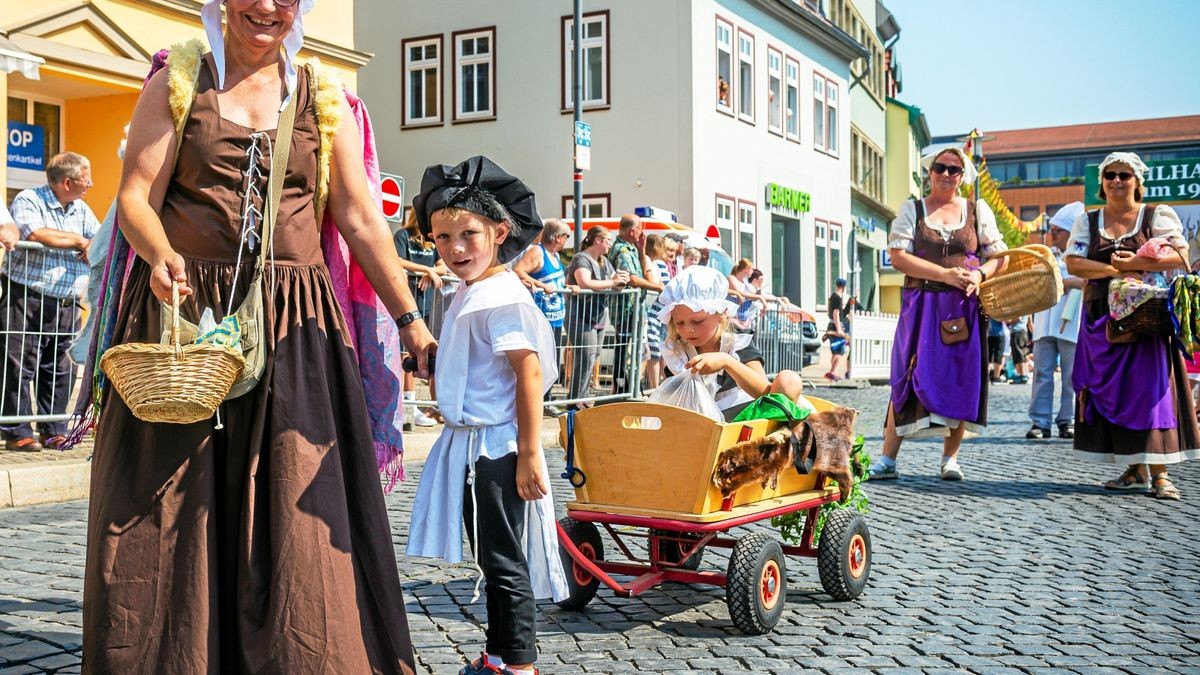 25/08/2019 - Mühlhausen: Umzug zur 142. Mühlhäuser Stadtkirmes / Arndtstraße/ Prof.- Berger- Straße (