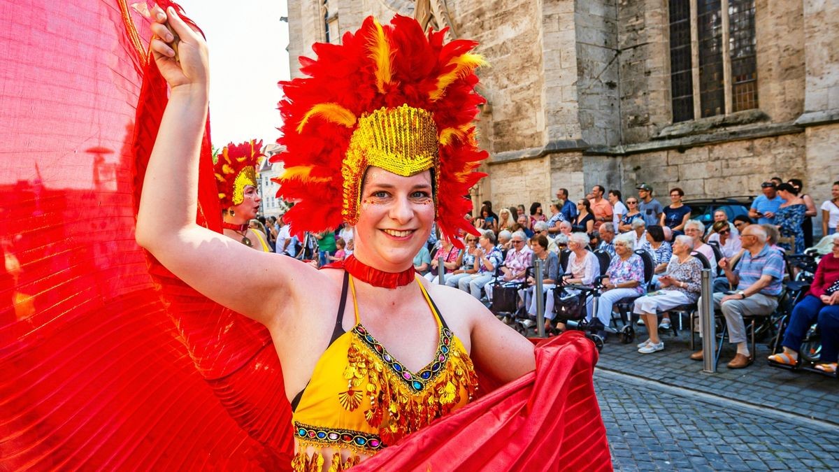 25/08/2019 - Mühlhausen: Umzug zur 142. Mühlhäuser Stadtkirmes / Schaffentorstraße (