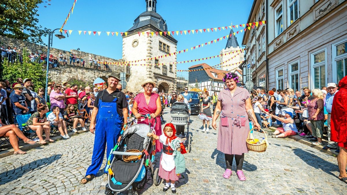 25/08/2019 - Mühlhausen: Umzug zur 142. Mühlhäuser Stadtkirmes / Mittelstraße (