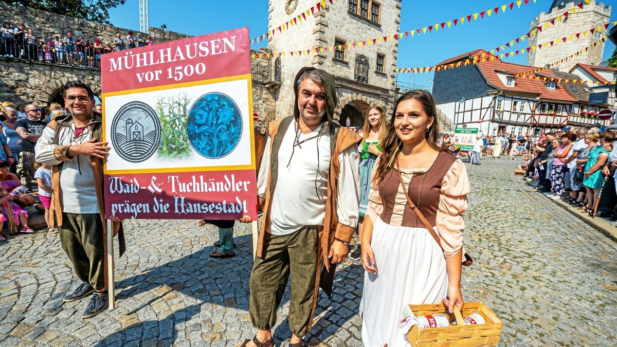 25/08/2019 - Mühlhausen: Umzug zur 142. Mühlhäuser Stadtkirmes / Arndtstraße/ Prof.- Berger- Straße (