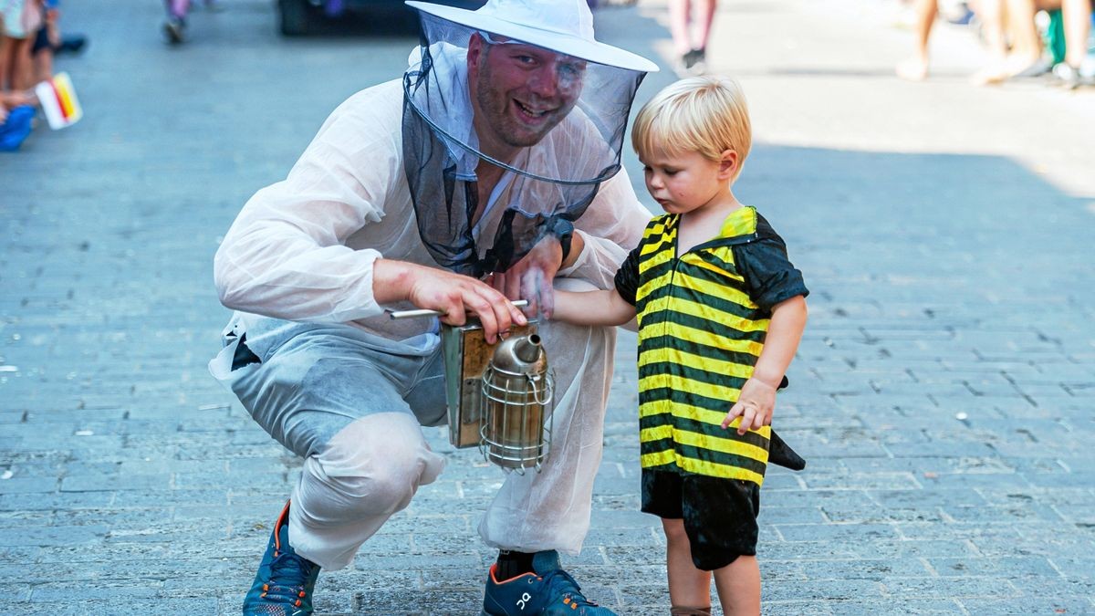 25/08/2019 - Mühlhausen: Umzug zur 142. Mühlhäuser Stadtkirmes / Gemütlichkeit Nach Feierabend KG Frohsinn (