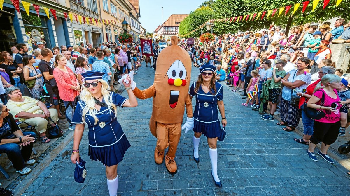 25/08/2019 - Mühlhausen: Umzug zur 142. Mühlhäuser Stadtkirmes / Am Kruchenplan (