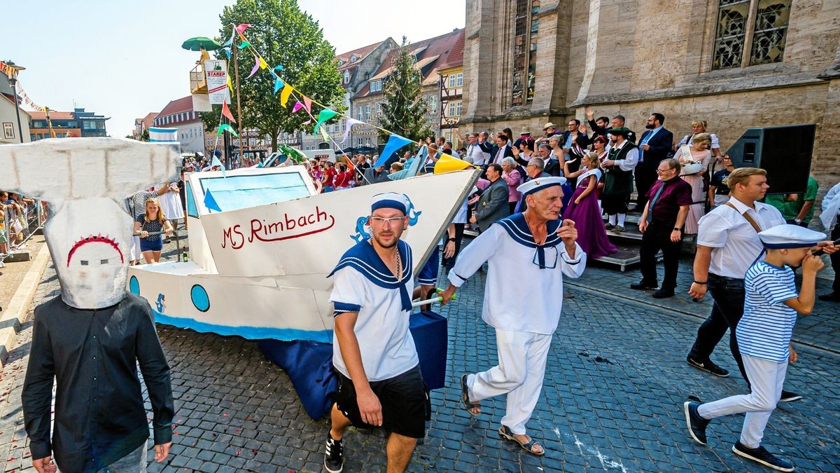 25/08/2019 - Mühlhausen: Umzug zur 142. Mühlhäuser Stadtkirmes / Rimbach (