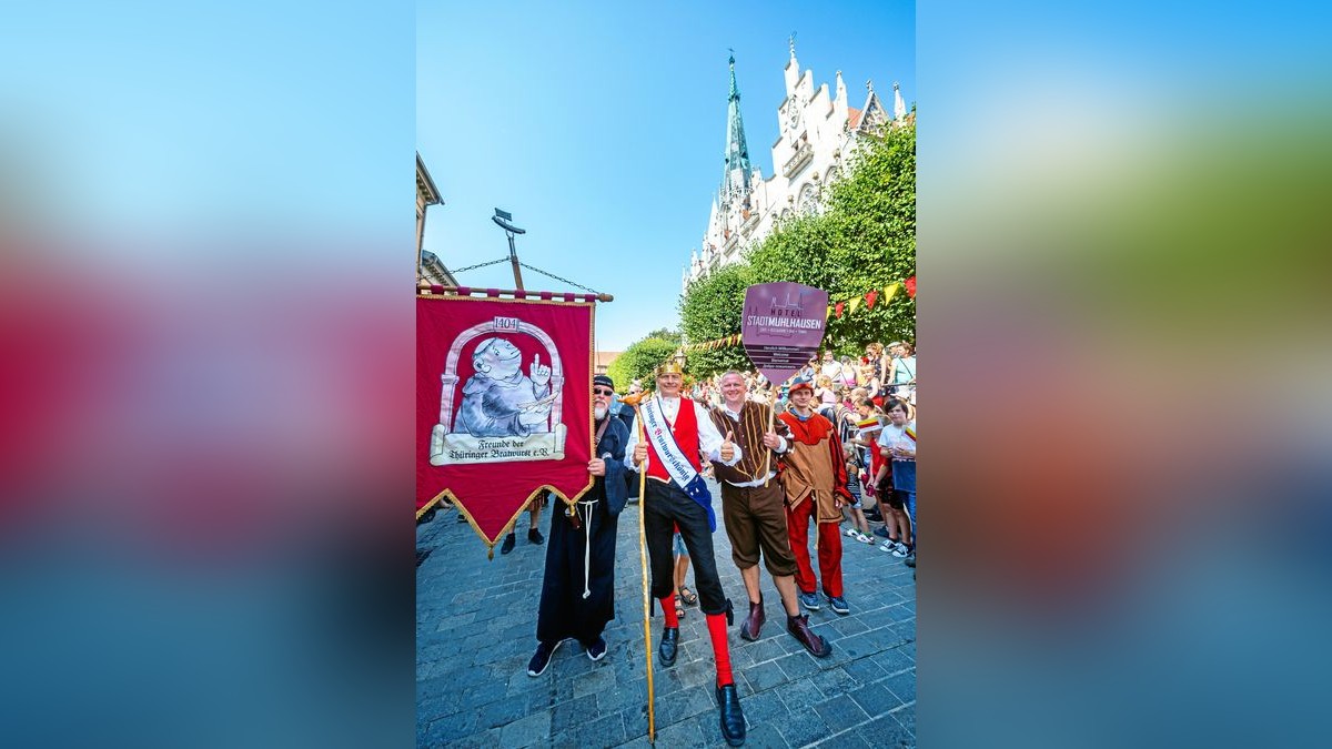 25/08/2019 - Mühlhausen: Umzug zur 142. Mühlhäuser Stadtkirmes / Am Kruchenplan (