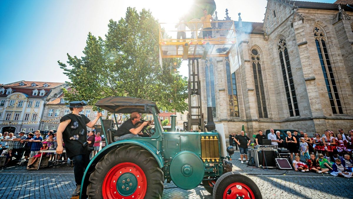 25/08/2019 - Mühlhausen: Umzug zur 142. Mühlhäuser Stadtkirmes / Obere Weinberg / Graßhofstraße (