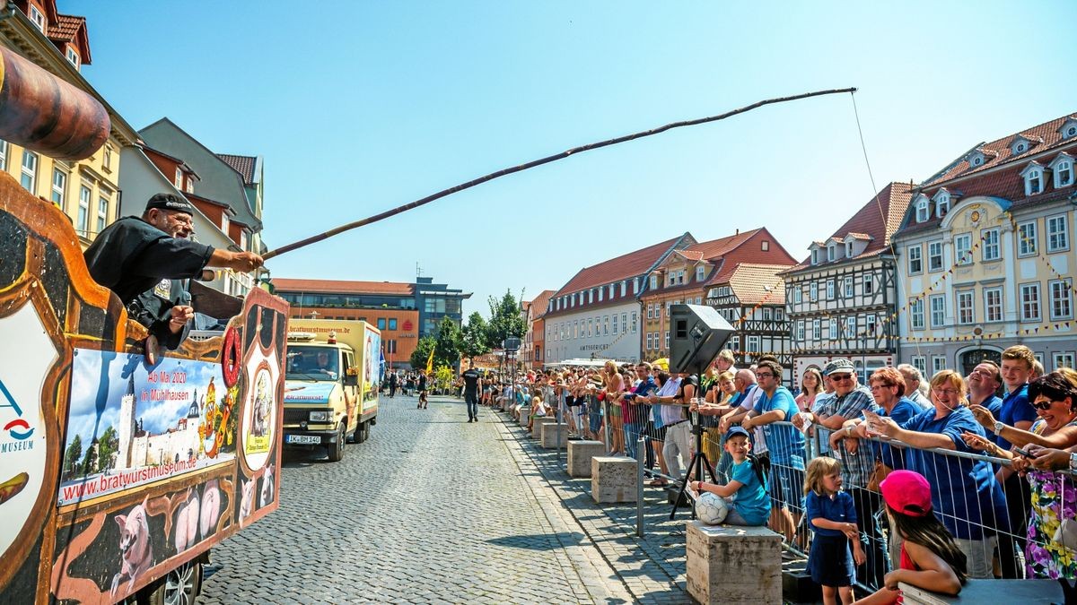 25/08/2019 - Mühlhausen: Umzug zur 142. Mühlhäuser Stadtkirmes / Am Kruchenplan (