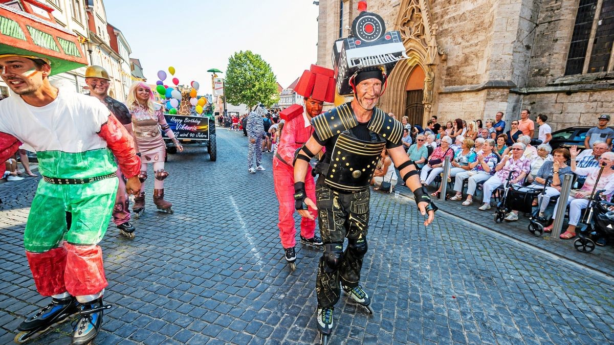 25/08/2019 - Mühlhausen: Umzug zur 142. Mühlhäuser Stadtkirmes / Viktoriastraße (