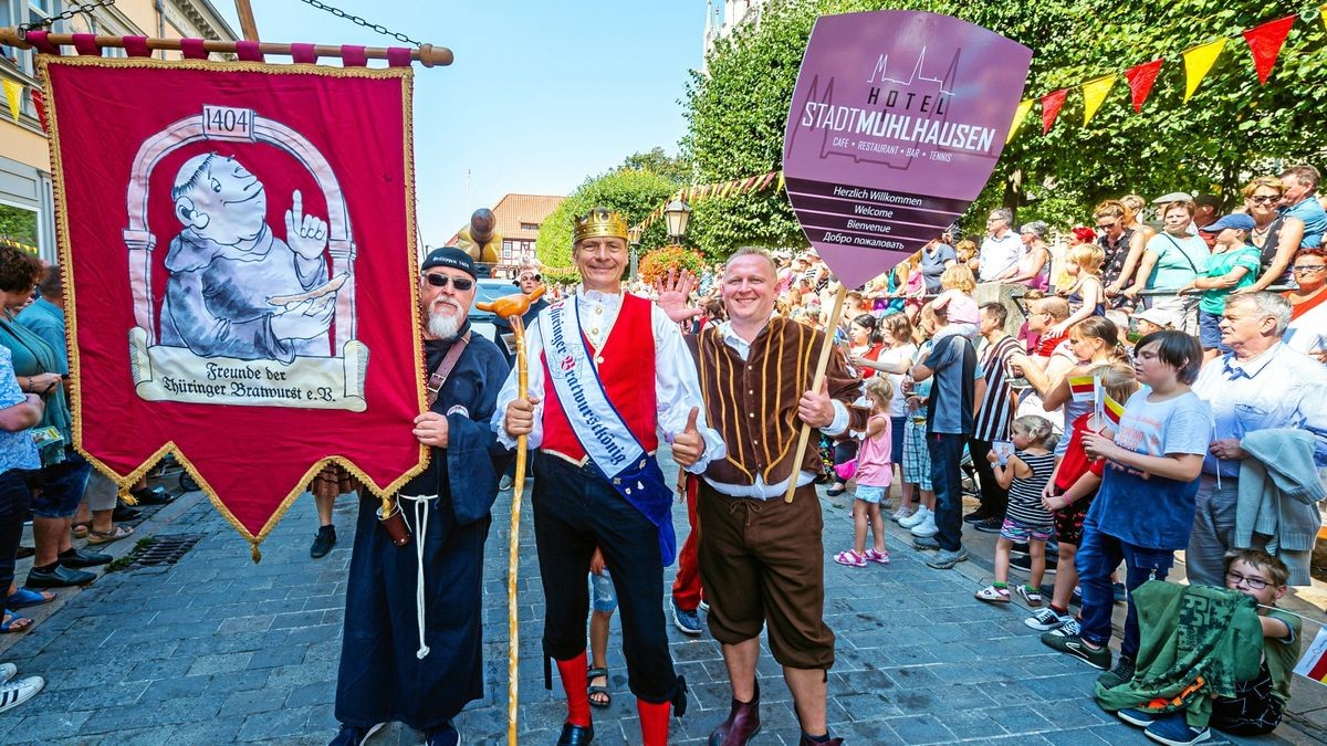 25/08/2019 - Mühlhausen: Umzug zur 142. Mühlhäuser Stadtkirmes / Am Kruchenplan (