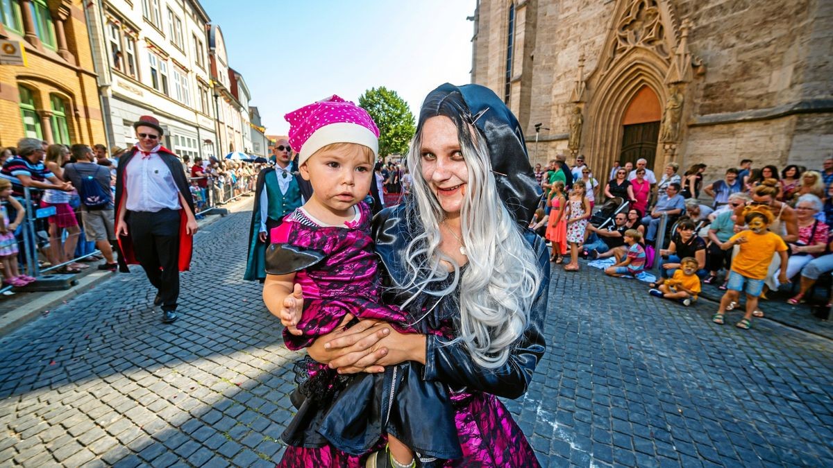 25/08/2019 - Mühlhausen: Umzug zur 142. Mühlhäuser Stadtkirmes / Feld-/ Sondershäuser Straße (