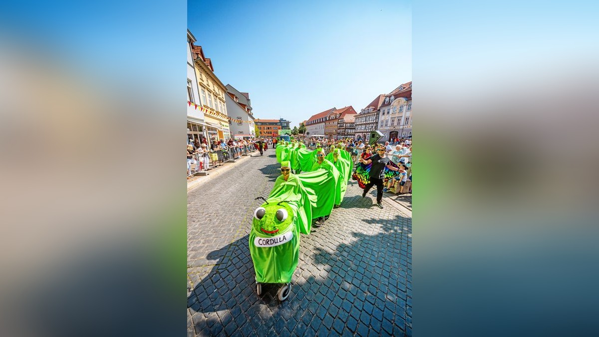 25/08/2019 - Mühlhausen: Umzug zur 142. Mühlhäuser Stadtkirmes / Weg zum Eigenheim (