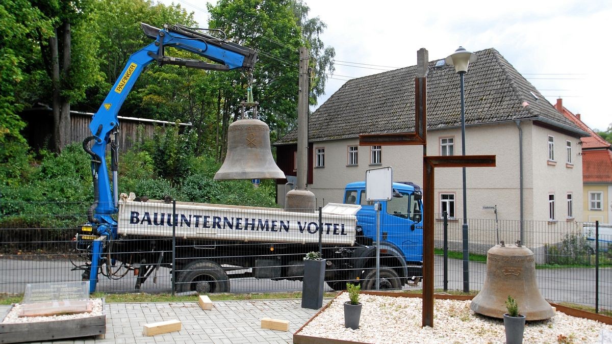 Die Glocken für den Garten der Besinnung sind im Deutschen Landwirtschaftsmuseum angekommen.