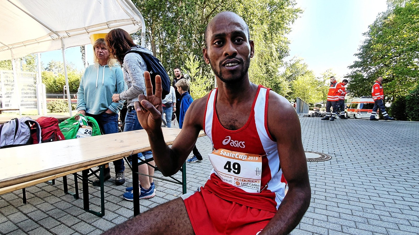 Einer der schnellsten Läufer in 43 Jahren