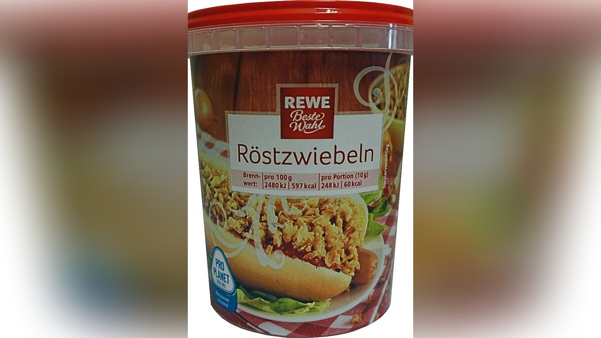 Aus Gründen des vorbeugenden Verbraucherschutzes ruft TOP Taste B.V. vorsorglich folgendes Produkt zurück: Rewe Beste Wahl Röstzwiebeln, 150g Mindesthaltbarkeitsdatum.