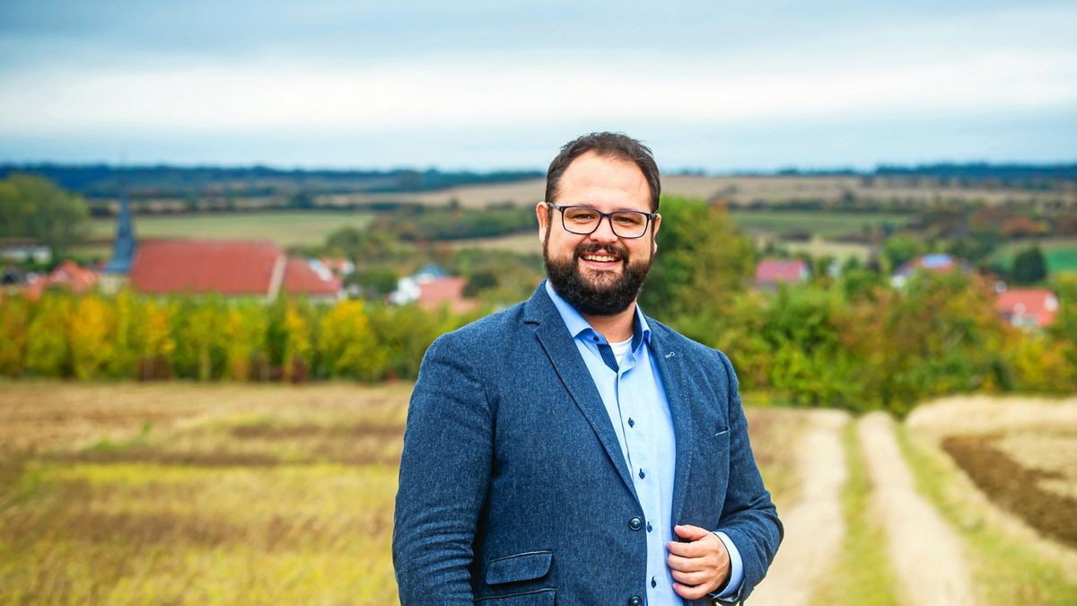 Jonas Urbach aus Bickenriede möchte für die CDU in den Landtag einziehen. Trotz seiner erst 37 Jahre