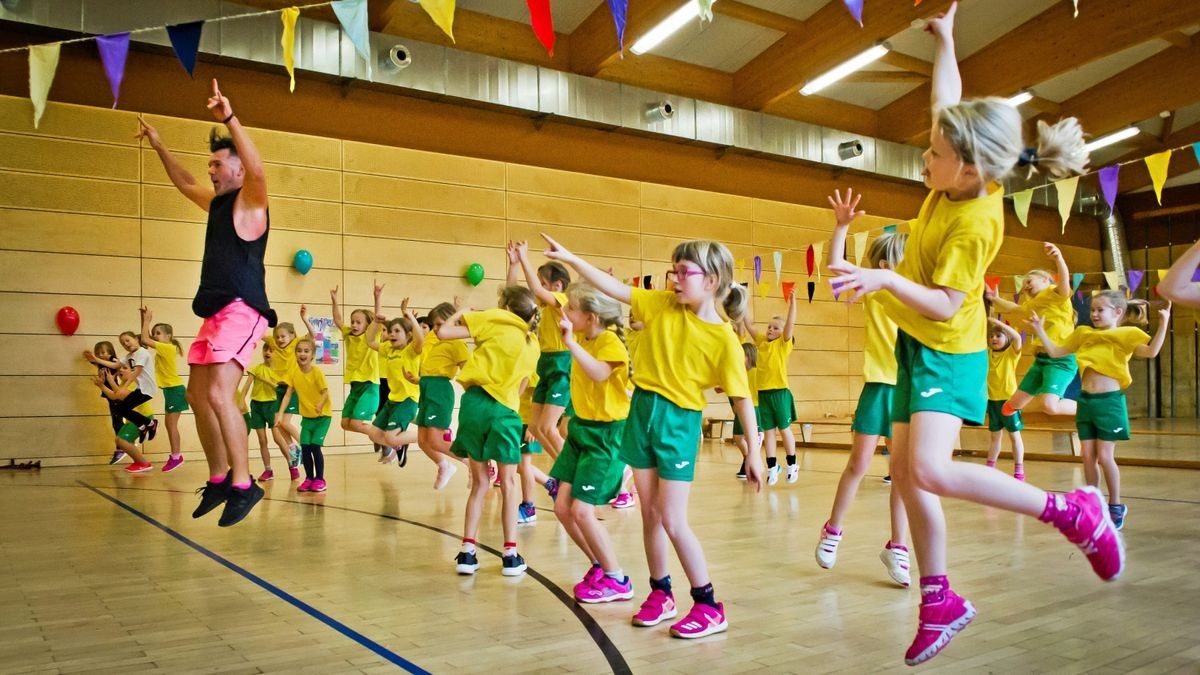 Am Dienstag gab es für die Grundschüler in Thamsbrück ein Tanzprojekt zu erleben. 